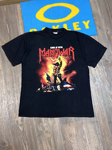 Vintage Mens Manowar 1994 World Tour Authentic Agony and Ecstasy Shirt size XXL