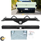 For 1973-1987 Chevy C10 Hidden Hitch and Roll Pan Kit with Light & Flip Down