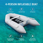 New Listing10ft PVC Inflatable Boat Dinghy Raft Fishing Hunting Tender Pontoon Kayak Rescue