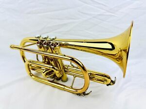 Yamaha YCR-2330II Bb Cornet Made In Japan Shepard Crook With Case and Mouthpiece