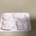 New ListingAMACO - Push Mold Cat Kittens and Yarn for FIMO and Other Polymer Clays