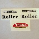 Custom Replacement Decals for #3910 Mighty Roller Tonka Truck - Waterproof Vinyl