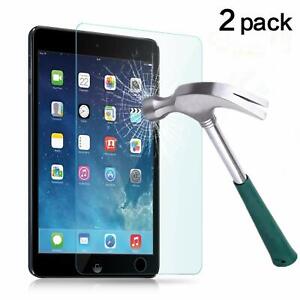 2PACK Tempered Glass Screen Protector for iPad 2 3 4 5th 6th Pro Air Mini iPhone