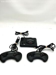 New ListingSega Genesis 16 Bit Console Model No. MK-16000 With Two Controllers - Works!