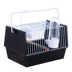 Outdoor Safe Travel Bird Carrier Parrot Carrying Cage Travel Small Pet Iron Wire
