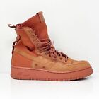 Nike Mens SF Air Force 1 High 864024-204 Brown Casual Shoes Sneakers Size 8.5