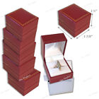 Jewelry Gift Boxes for Jewelry Boxes for Sale Red Ring Jewelry Boxes Bulk 15-Pc