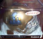 Super Bowl 50 Riddell Speed NFL Mini Helmet 8042946 Denver Broncos vs. Panthers