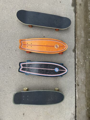 4 Different Skateboard (Santa Cruz And Aluminati)