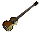 Hofner Shorty Travel Electric Violin Bass Guitar - Sunburst - Used