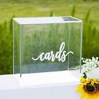10 Acrylic Card Box Wedding Card Box For Reception Birthday Party Money Box Wis