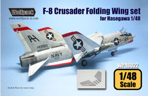 WPD48021 1:48 Wolfpack F-8 Crusader Folding Wing Set  (HAS kit) #48021