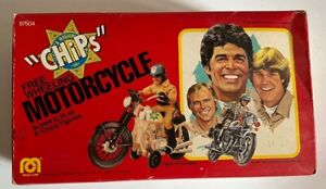 VINTAGE MEGO CHIPS FREE WHEELING MOTORCYCLE FOR 8