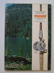 Vintage 1963 Pflueger Fishing Tackle Catalog - 49 Pages
