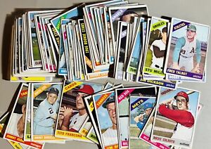 New Listing1966 Topps Card LOT - 75+ MID-Grade Baseball Cards