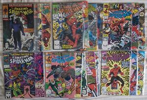 Amazing Spider-Man #320 - 343 - Marvel Comics 1989 - 1991
