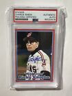 Charlie Sheen “Wild Thing” Ricky Vaughn Autograph PSA Authentication