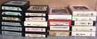 Lot of 20 Vintage 8 Track Tapes -  see Pics for titles, USED LOT (3)