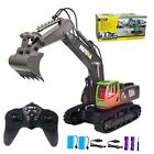 Remote Control Excavator Toy 1/18 Scale RC digger, 11 Channel Upgrade Full
