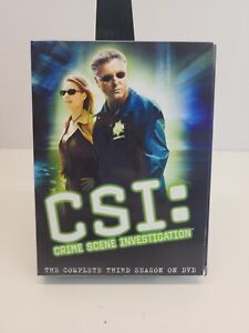 CSI: Crime Scene Investigation The Complete Third Season 3 Three DVD