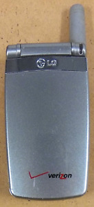 LG VX3100 - Silver ( Verizon ) Rare Cellular Flip Phone