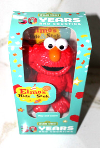 New Sealed Sesame Street Elmo Hide  & Seek Talking Game Toy Figure 50 Years