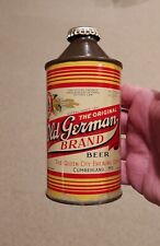 NICE 1930s OLD GERMAN BRAND BEER cone top (USBC #176-16) from  MARYLAND !!