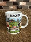 Peanuts Camp Snoopy Knott's Berry Farm Personal #1 TEACHER 12 oz Souvenir Cup