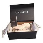 NEW Coach Women's Leather Low Top Sneaker Chalk C126 FG3548 Size 5