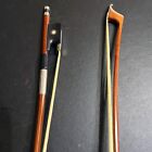 3/4 Cello Bow Octagonal Stick Real Horsehair             Beginner Wood Cello Bow