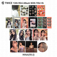 TWICE 13th Mini Album With YOU-th Youth Photocard Poster Film Sticker Photo Mina