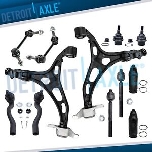 Front Lower Control Arm Tie Rod Kit for 11-15 Dodge Durango Jeep Grand Cherokee