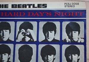 Beatles Hard Day's Night South African pressing PCSJ 3058 stereo