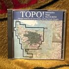 TOPO Interactive Maps On CD-ROM (Windows 3.1, NT) Pacific Northwest Genuine!