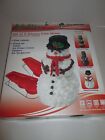 3-D SNOWMAN Silicone CAKE MOLDS PANS Non-Stick Frames NEW Gelatin ICE SNOW