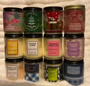 Bath & Body Works Single Wick 7 oz Candle Pick Your Scent