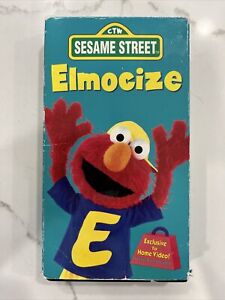 Sesame Street - Elmocize (VHS, 1996) Sony Wonder