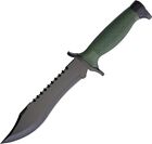 Aitor Oso Green / Black Field Survival Tactical Hunting Fixed Blade Knife-16010V