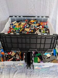 LEGO Bulk Lot 1.5 Pounds 400+ Pieces Parts Bricks Plates Speciality Washed