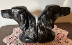 Iron Hunting Dog Head Bookends