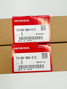HONDA CIVIC Molding 73168-SNA-013 73158-SNA-013 L&R Drip Side Set Genuine Parts