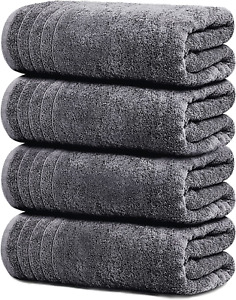Large Bath Towels, 100% Cotton, 30 X 60 Inches Extra Large Bath Towels, Lighter