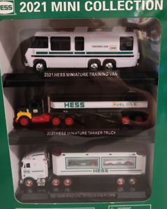2021 Hess Mini Trucks Collection Limited Edition Collectible Set