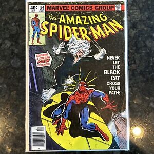 The Amazing Spider-Man #194 Key Marvel Comic Book 1st Appearance Of Black Cat