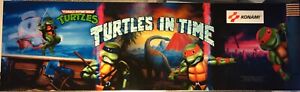 TMNT Turtles In Time Arcade Marquee 27