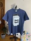Sonic Youth Tour T Shirt singlestich iconic washing machine 1995