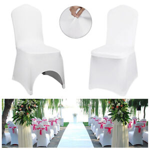 100 Pack Spandex Chair Covers for High Back Chairs Wedding Party Holidays Decor