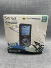 SanDisk Sansa e280R Rhapsody 4GB Digital Media MP3 Player Black w/ Box
