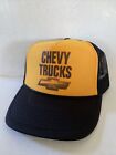 Vintage Chevy Trucks Hat Trucker Hat snapback Adjustable Gold Automobile Cap