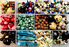 New ListingLoose Beads Box / Glass Shells Stone etc / Necklace Jewelry Making Supplies